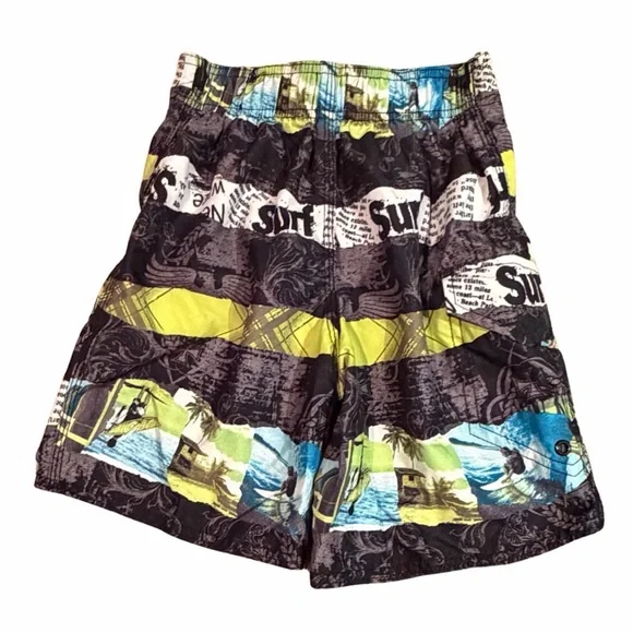 Joe Boxer Boys Surf Swim Trunks - Picture 2 of 6